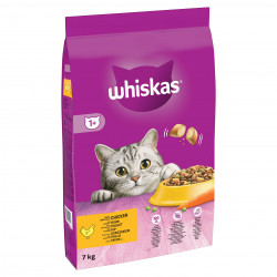 Croquettes Whiskas Chats poulet 7 kg