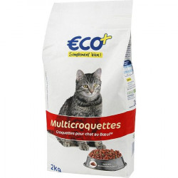 Croquettes pour Chats Eco + 2 kg