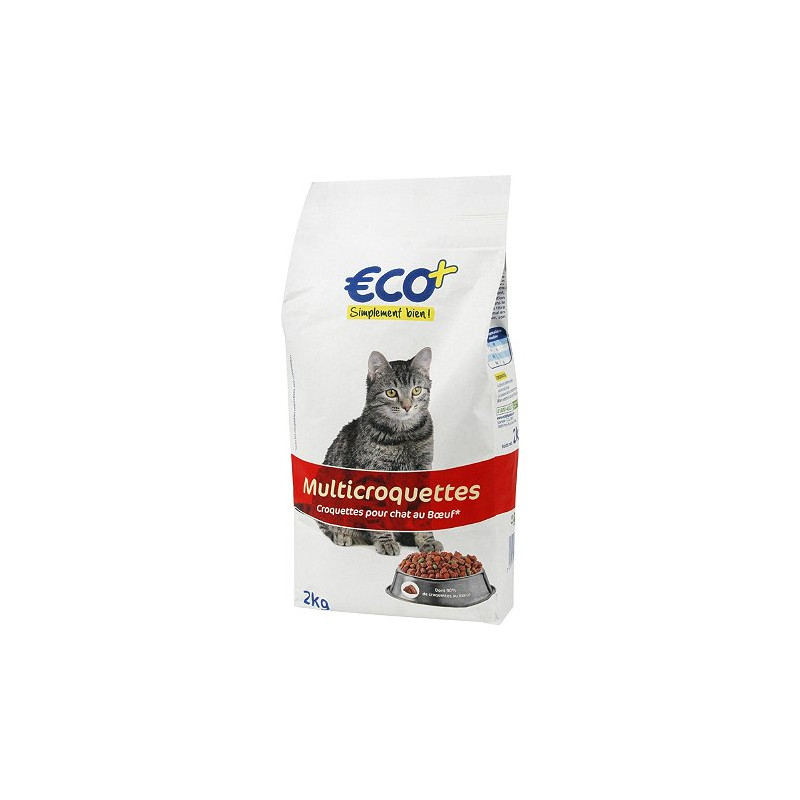 Croquettes pour Chats Eco + 2 kg