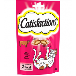 Friandises pour Chats Catisfaction au boeuf